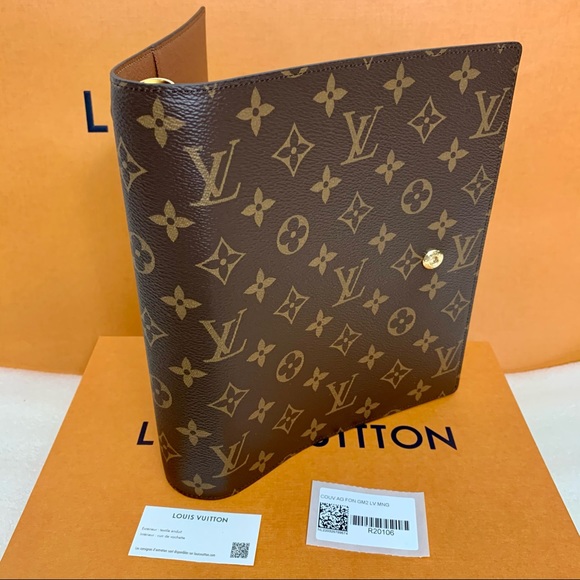 Louis Vuitton Agenda Large Ring in Monogram - Picture 1 of 6